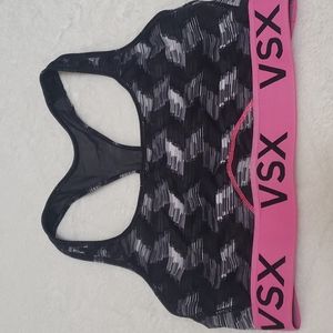 VICTORIA'S SECRET VSX Sport Player Racerback Sports Bra Multi Color